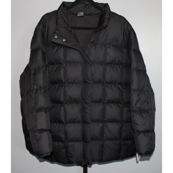 The North face Women's Plus Lhotse Reversible Quilted Black Jacket Size 3X $250 - Picture 1 of 8